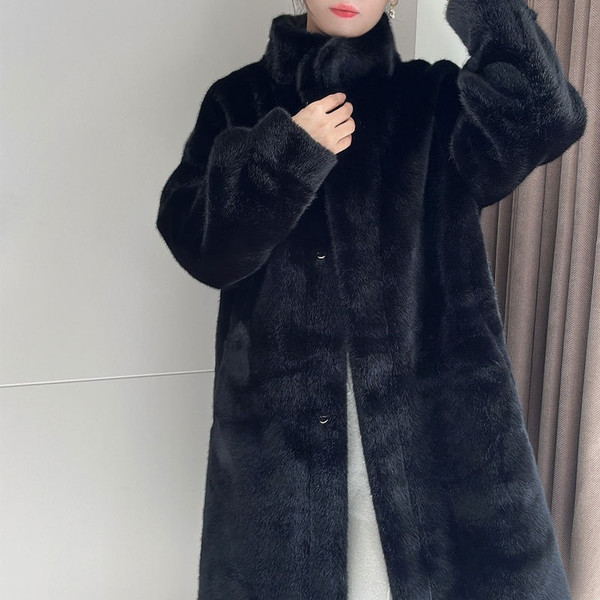 Winter New Plush Coat For Women Q119-CJYD2004181