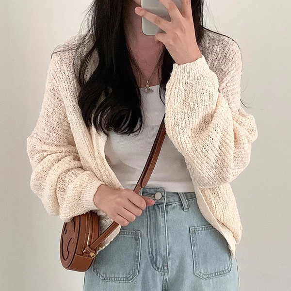 Women's Fashion Long Sleeve Knitted Cardigan Q119-CJMY2099235