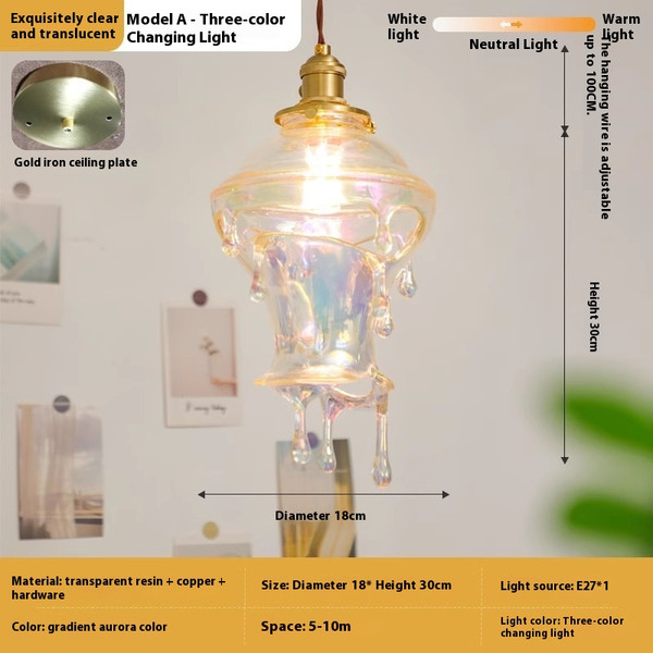 Light Source Power: Three Colors, Light Color: A Exquisite Carved - Melting Candle Water Drop Retro Q119-CJYD254058101AZ