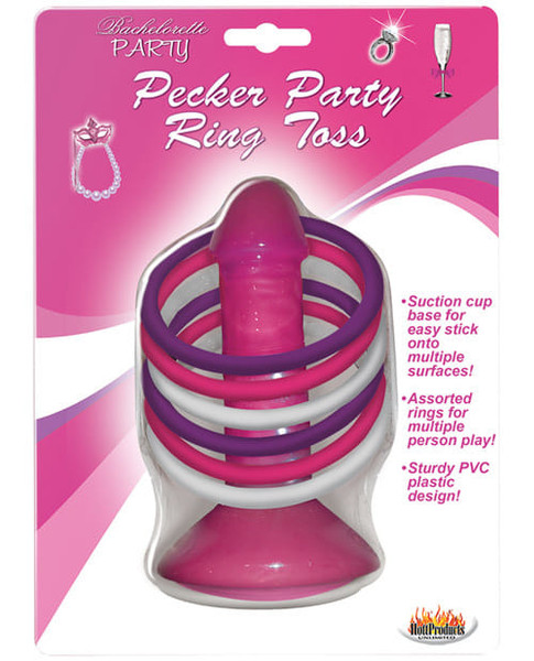 Pink Pecker Party Ring Toss X615-HP2956
