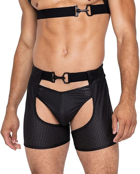 Master Thong w/Contoured Pouch Black XL X615-ROLI662-BK-X0
