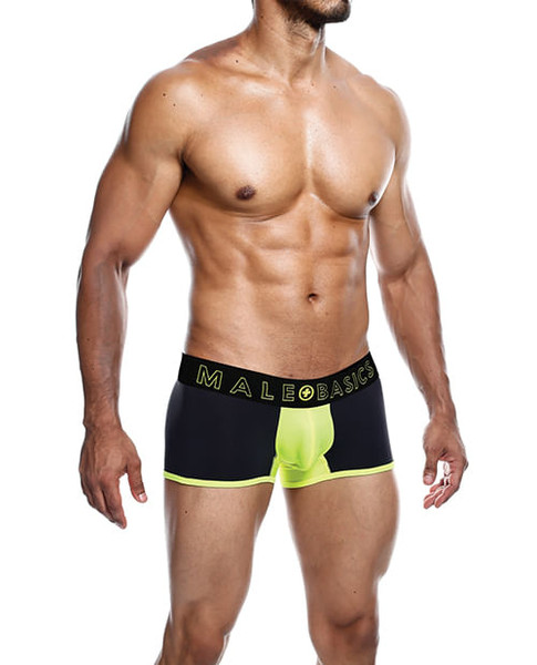 Male Basics Neon Trunk Yellow LG X615-MBN01-NY-L0