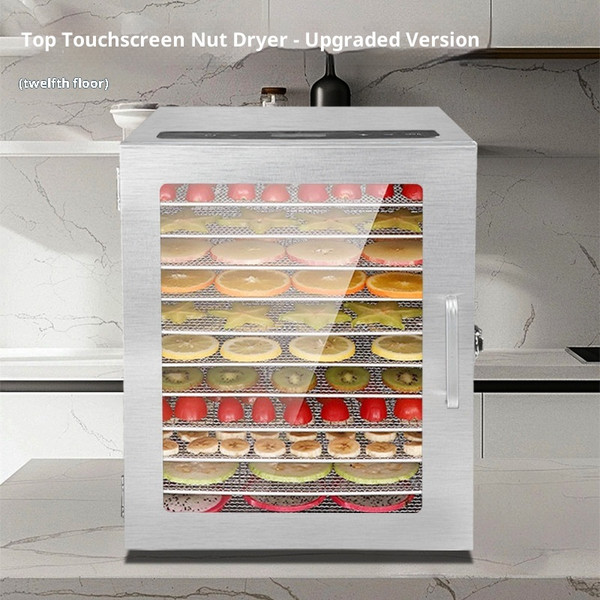Portable Home 18-Layer Stainless Steel Fruit Dryer Q119-CJYD2586814