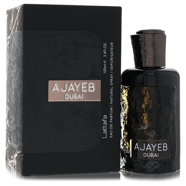 Lattafa Ajayeb Dubai by Lattafa Eau De Parfum Spray (Unisex) 3.4 oz (Men) V728-568442