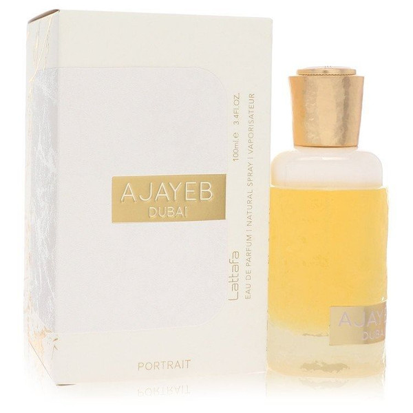 Lattafa Ajayeb Dubai Portrait by Lattafa Eau De Parfum Spray (Unisex) 3.4 oz (Men) V728-565227