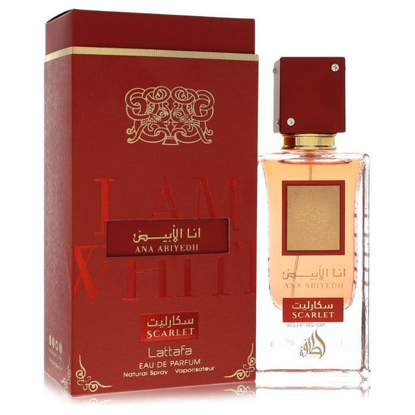 Ana Abiyedh I Am White Scarlet by Lattafa Eau De Parfum Spray (Unisex) 2.0 oz (Men) V728-568705