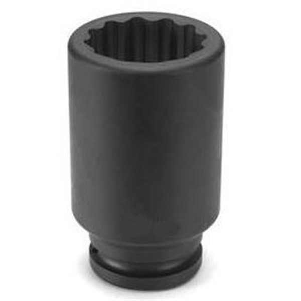 Grey Pneumatic SOC 30MM 3/4D IMP 12PT DP BLK T398-GRE3130MD