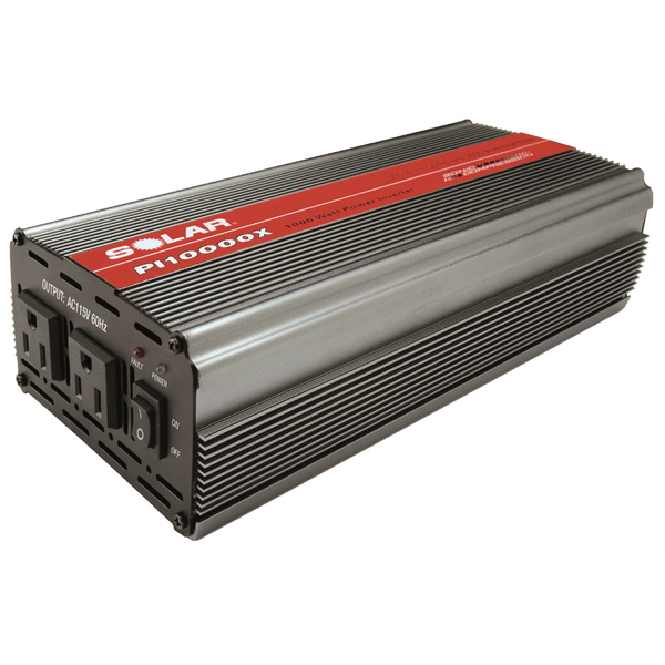 Clore Automotive SOLAR PI10000X 1000W Power Inverter, Dual Outlet T398-SOLPI10000X