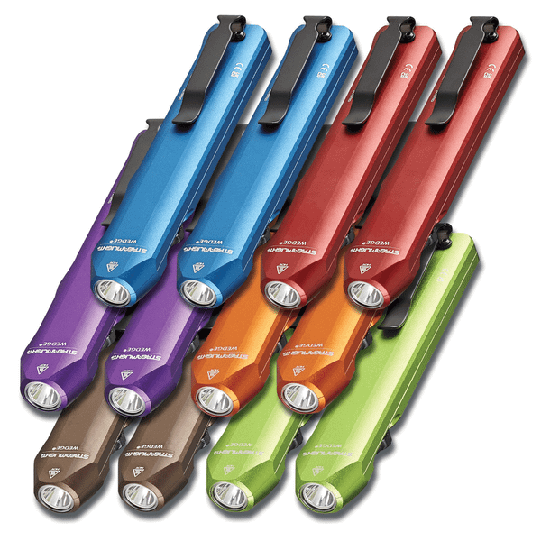 Streamlight Wedge Rechargeable EDC 300 Lumen Flashlight with 1000 Lumen Thro mode - Assorted Colors T398-STL88823