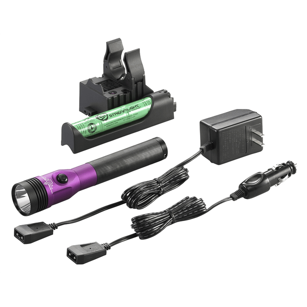 Streamlight Stinger LED HL 800 Lumen Rechargeable Flashlight - 120V AC/12V DC PiggyBack Smart Charg T398-STL75482