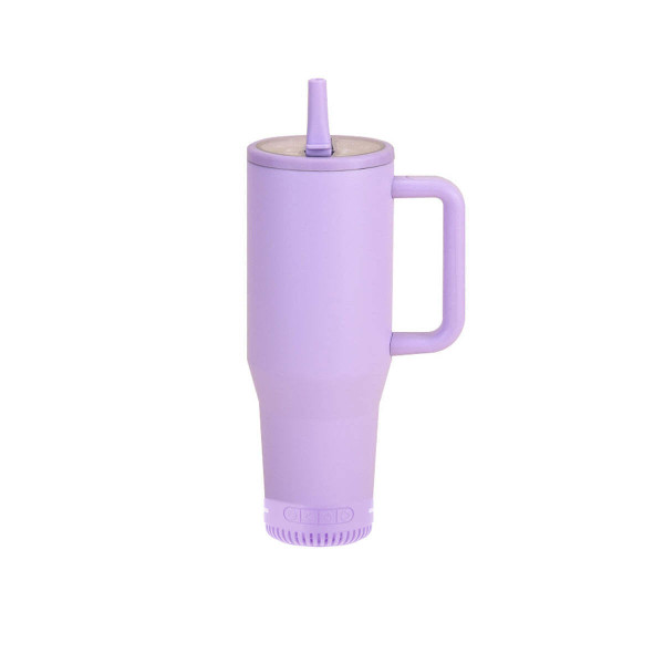 Color: LILAC - Tune Tumbler Integrated Stainless Steel Waterproof Bluetooth Speaker K290-52622241005841