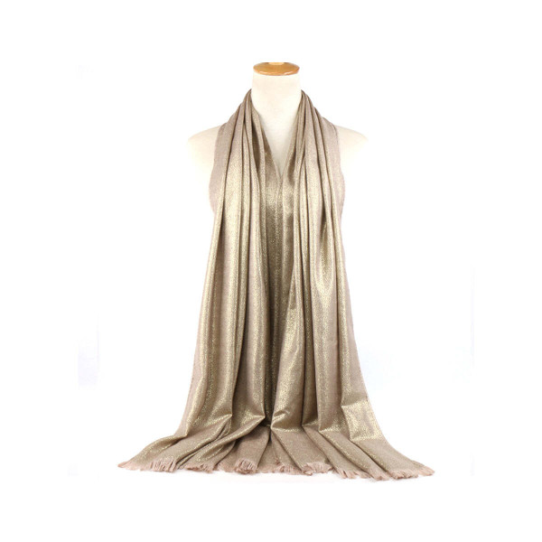 Color: Golden Shimmer - Shimmered Shawls Two-Toned Elegance K290-47431600767249