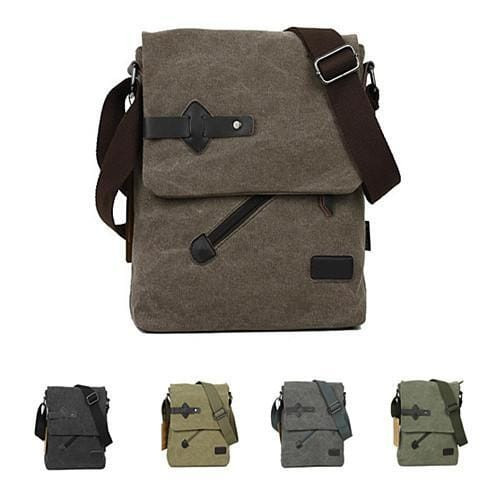 Color: Mushroom Brown - THE SCHOLAR CrossBody Campus Bag K290-7020173829