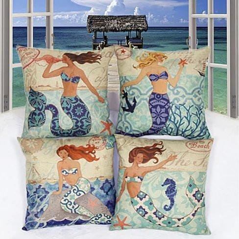 Design: Mermaid And The Beauty Of The Sea - Moods Of A Mermaid Cushion Covers K290-3714838533