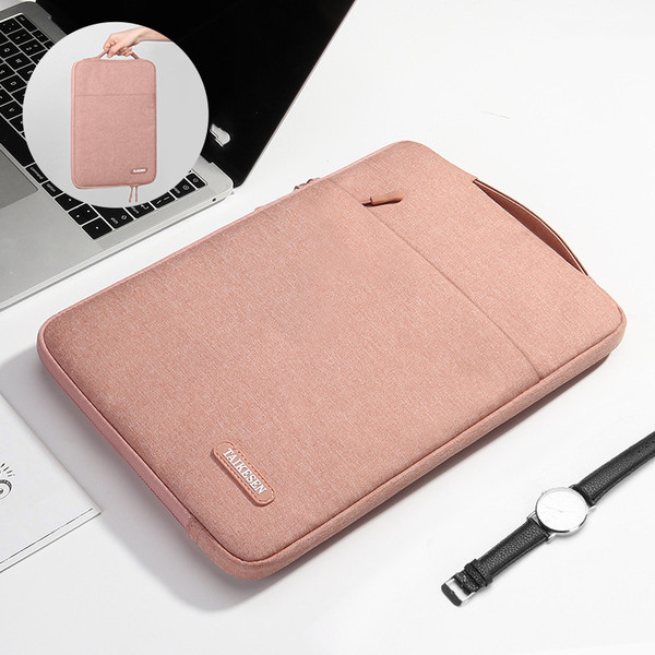 Color: Rose pink, Size: 12inch-Portable, Style:  - Laptop bag liner bag Q119-CJBHNSNS18877-Rose pink-12inch-Portable