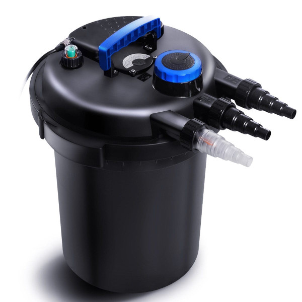 4000 Gallons Pond Pressure Bio Filter with 13W UV Light - Color: Black D681-EP21559