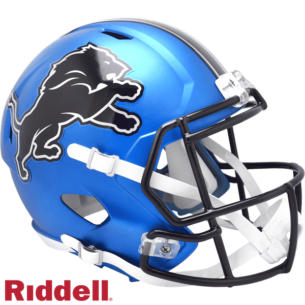 Detroit Lions Helmet Riddell Replica Full Size Speed Style On-Field Alternate 2024 Z157-9585500413