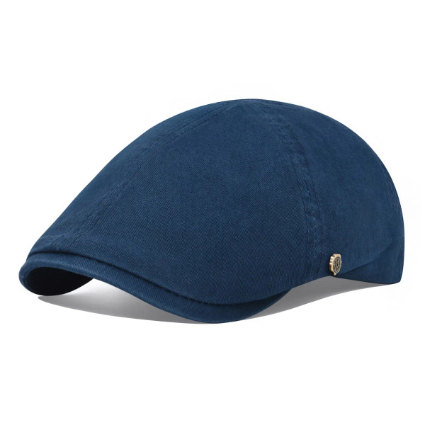 Color: Silver, Hat Size: One Size - VOBOOM 100% Man's Beret Cotton Gatsby Hat Ivy Cap Irish Hunting F640-12000051352128089