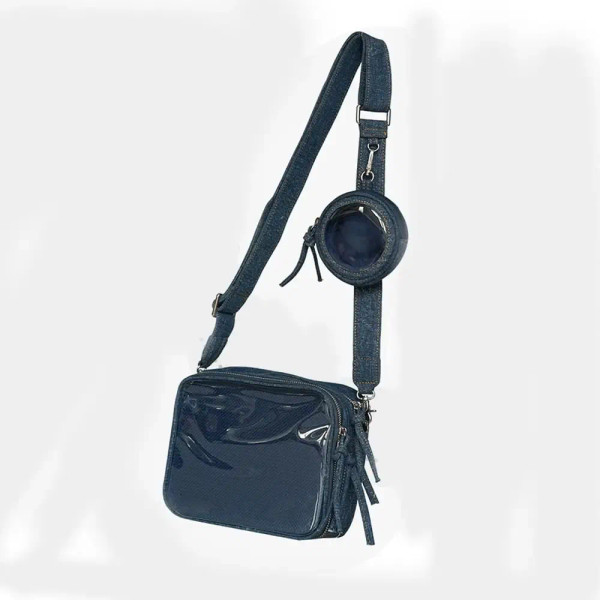 Color: black, Size: Extra Large - Y2K Shoulder Bags New Vintage Denim Handbags Chase Star Crossbody F640-12000037724753192
