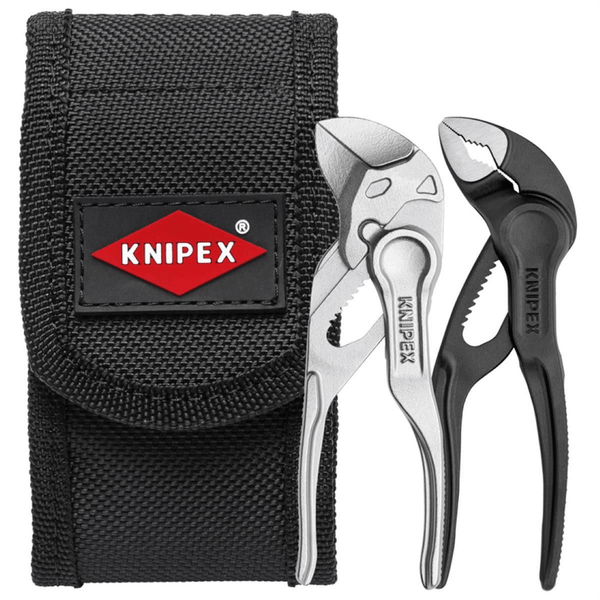 KNIPEX 2PC Mini Pliers Set in a Belt Pouch T398-KNP002072V04XS