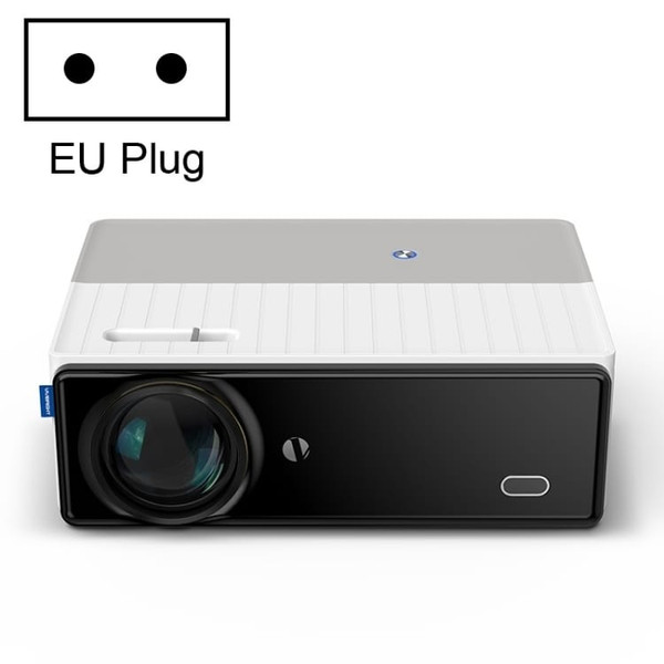 VIVIBRIGHT D5000 1920x1080P 420ANSI 6000Lumens LCD + LED HD Digital Projector, Android 9.0 US Plug  A146-EDA002411803