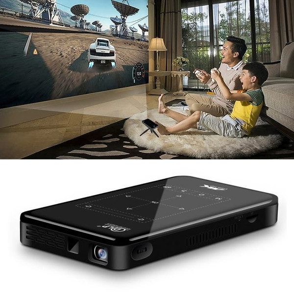 P09 Portable 4K Ultra HD DLP Mini Smart Projector with Infrared Remote Control, Amlogic S905X 4-Cor A146-DMP0166B