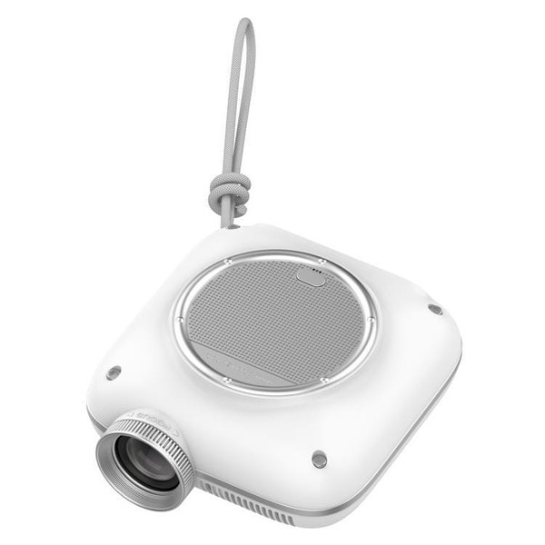 Cheerlux C1 Basic Version 1280x720P 100ANSI Bluetooth 5.1 Smart Projector, US Plug(White) A146-EDA008432901A