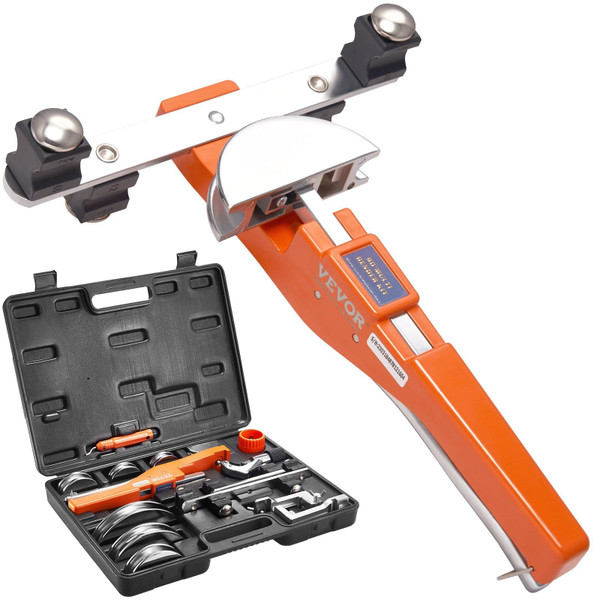 Pipe Tube Bender, 1/4"-7/8" O.D. Ratcheting Tubing Bender, 90?° Forward/Reverse Pipes Bending Tools E415-JLWGJCSGPFXW7G1M2V0