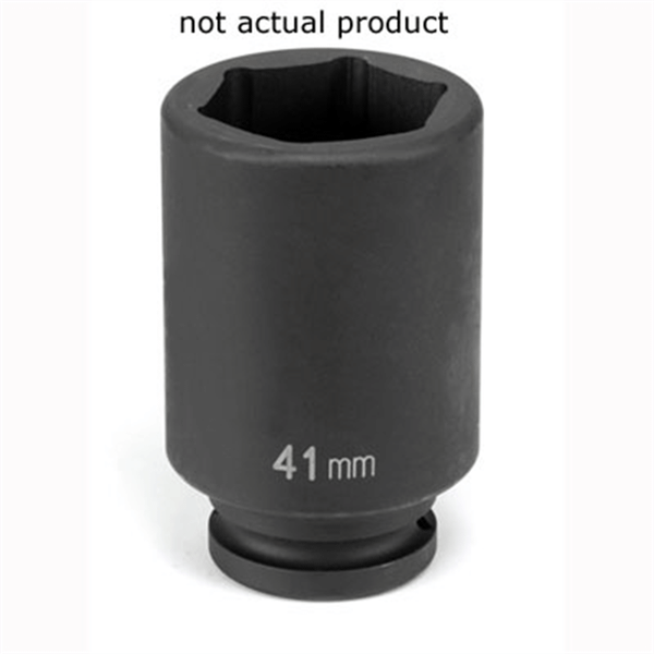Grey Pneumatic 3/4" Drive x 2-9/16" Deep Socket T398-GRE3082D