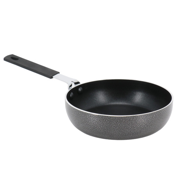 Oster Cambourne 6.5 Inch Aluminum Mini Frying Pan with Bakelite Handle in Black D970-141076.01