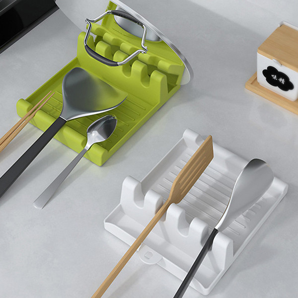 Multifunctional Spatula Rack Household Kitchen Chopsticks Cutting Board Plastic Storage Rack Pot Co Q119-CJCJ1142369