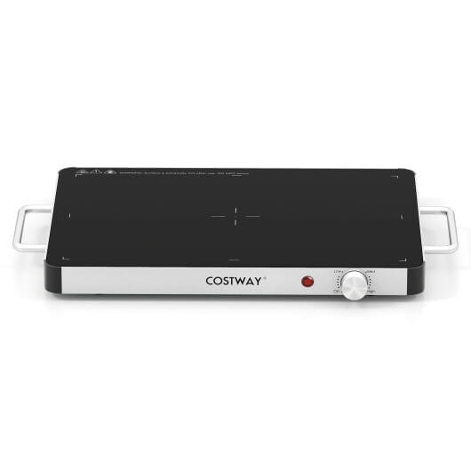 Electric Warming Tray Food Warmer with Adjustable Temperature Control B593-ES10507US