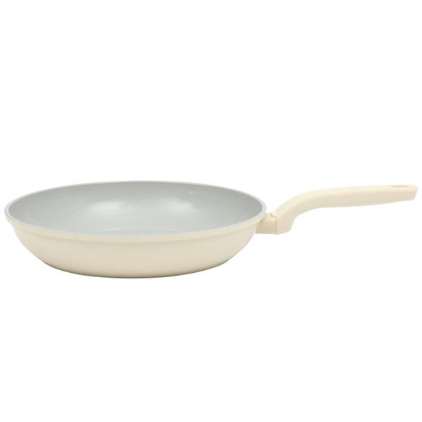 Gibson Home Barnsdall 12 Inch Nonstick Aluminum Frying Pan in Linen D970-137710.01