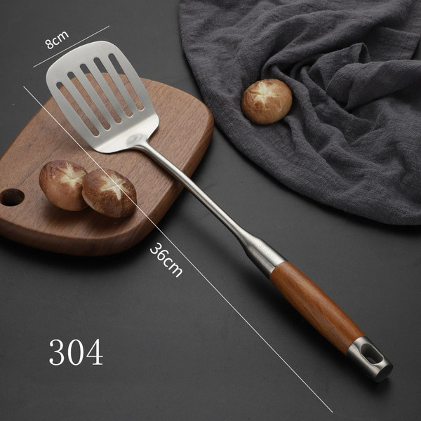 style: H - Pearwood 304 Stainless Steel Kitchenware Set Q119-CJCJ117224108HS