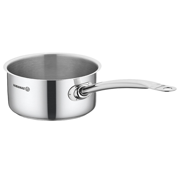 Korkmaz Gastro Proline 7.3 Liter Stainless Steel Saucepan in Silver D970-A2704