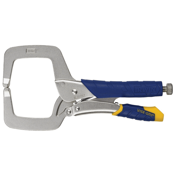 Vise Grip 11R - 11 Inch C-clamp with Regular Tip Pliers T398-VGP11R