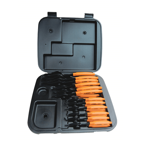 Lang Tools (Kastar) 12-pc. Combination Int/Ext Retaining Ring Pliers S T398-KAS3495