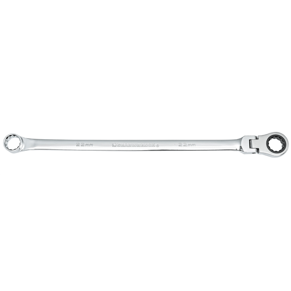 GearWrench 22mm 72-Tooth XL GearBox Flex Head Double Box Ratcheting Wrench T398-KDT86022