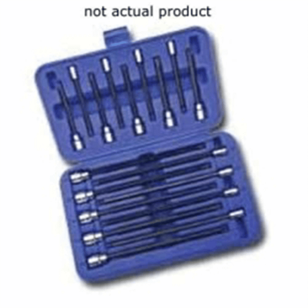 VIM Tools T20 TORX Driver 8 Inch OAL, 1/4 Inch Square Drive Holder T398-VIMV8L-T20