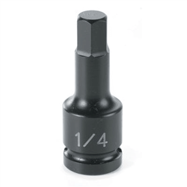 Grey Pneumatic 1/4" Drive x 1/4" Hex Driver T398-GRE9908F