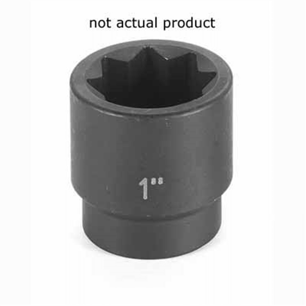 Grey Pneumatic 1/2" Drive x 3/4" Standard - 8 Point Socket T398-GRE2524S