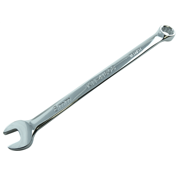 K Tool International Wrench 8mm Combination 12 Point 15 Degree Hi Polish T398-KTI41808