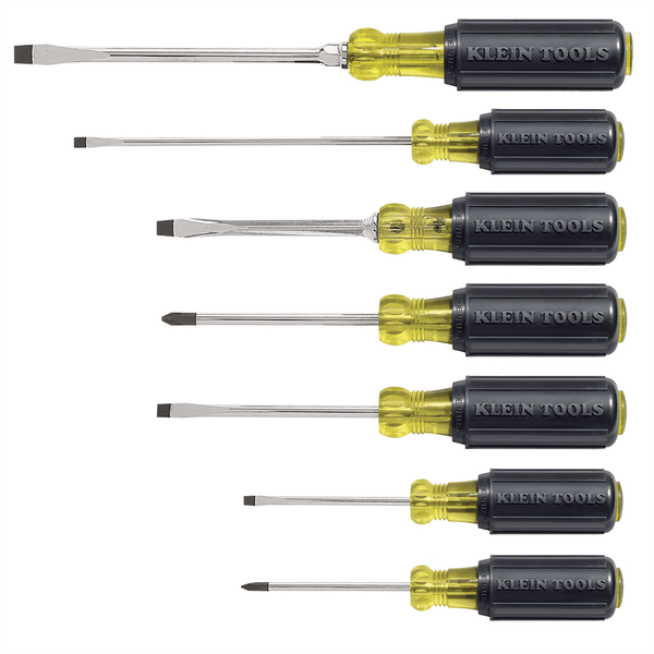 Klein Tools 7-Piece Cushion Grip Assortment Screwdriver Set T398-KLE85076