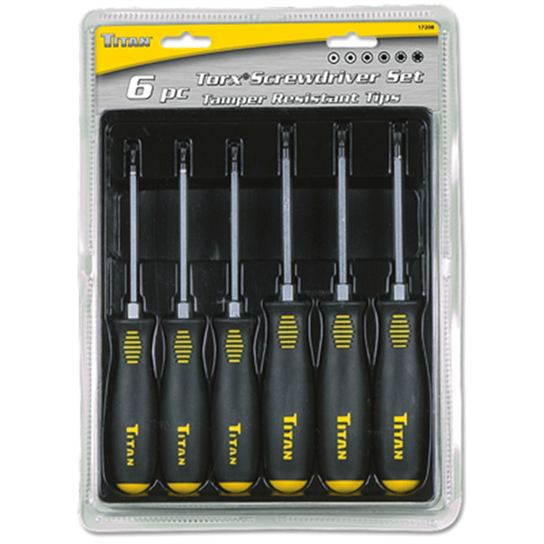 Titan 6-pc star driver set T398-TIT17210