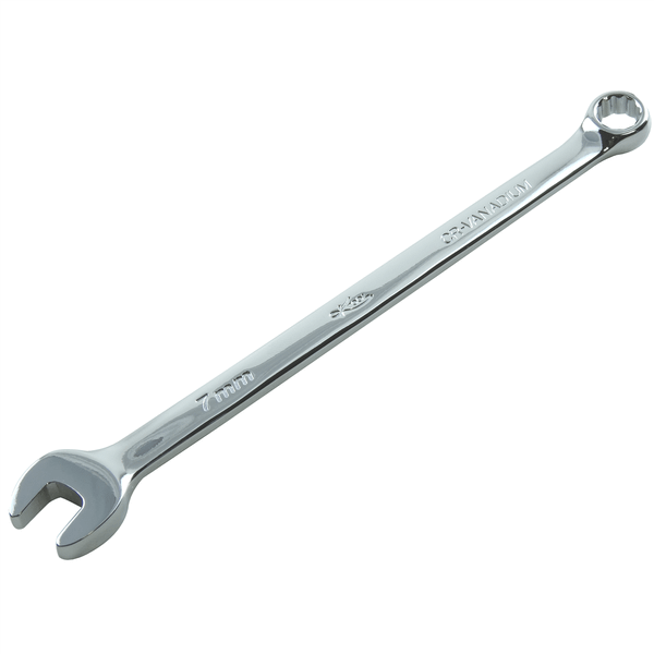 K Tool International Wrench 7mm Combination 12 Point 15 Degree Hi Polish T398-KTI41807