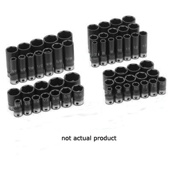 Grey Pneumatic 3/8" Drive x 18mm Deep Duo-Socket - 12 Point T398-GRE81118MD