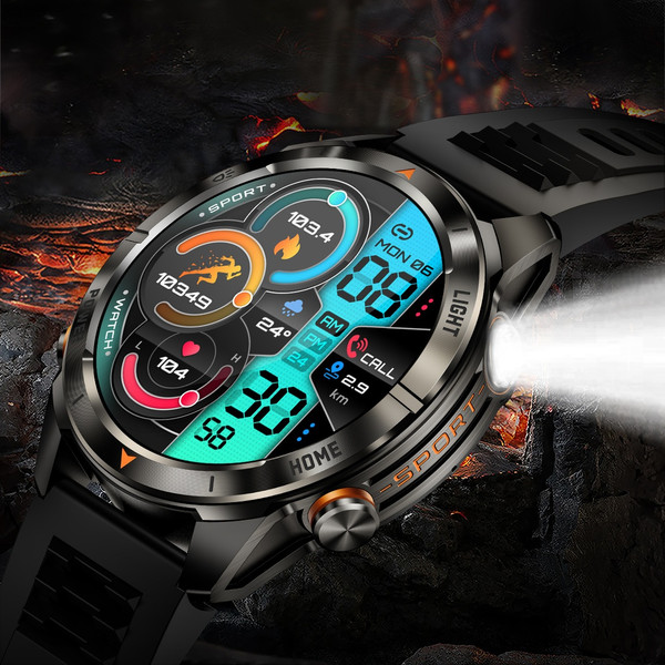 KT80 Smart Watch Full HD Screen Super Large Battery Bluetooth Calling Q119-CJJX2578140