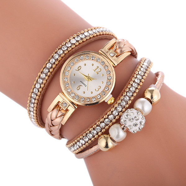 Diamond-studded Ladies Alloy Watch, Digital Face Ladies Simple Quartz Watch Q119-CJZN1180450