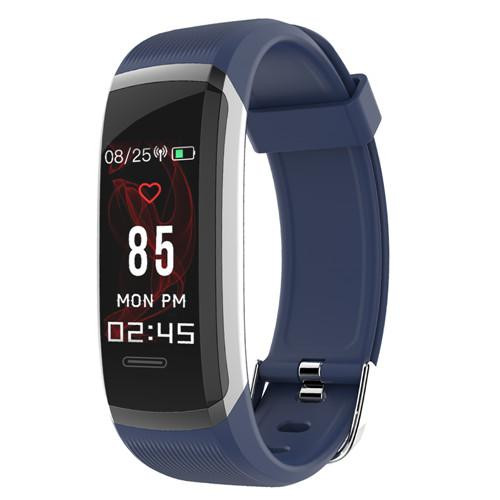 Color: Blue - Heart Rate Monitor Fitness Tracker Q119-CJZBNSYD00164-Blue