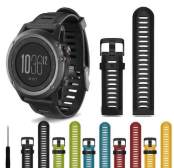 Suitable For Garmin Fenix 3 Hr Fenix 5X Silicone Sports Watch Strap Q119-CJZN1138167